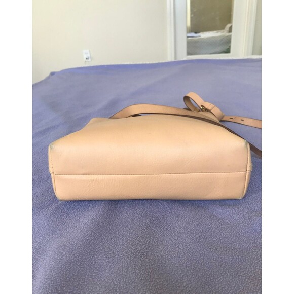 Madewell zip top transport crossbody tote natural buff - Picture 5 of 12